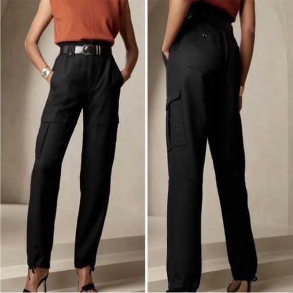 NWT! Banana Republic Black Lido Cargo Pant - Multiple Sizes - Picture 5 of 9